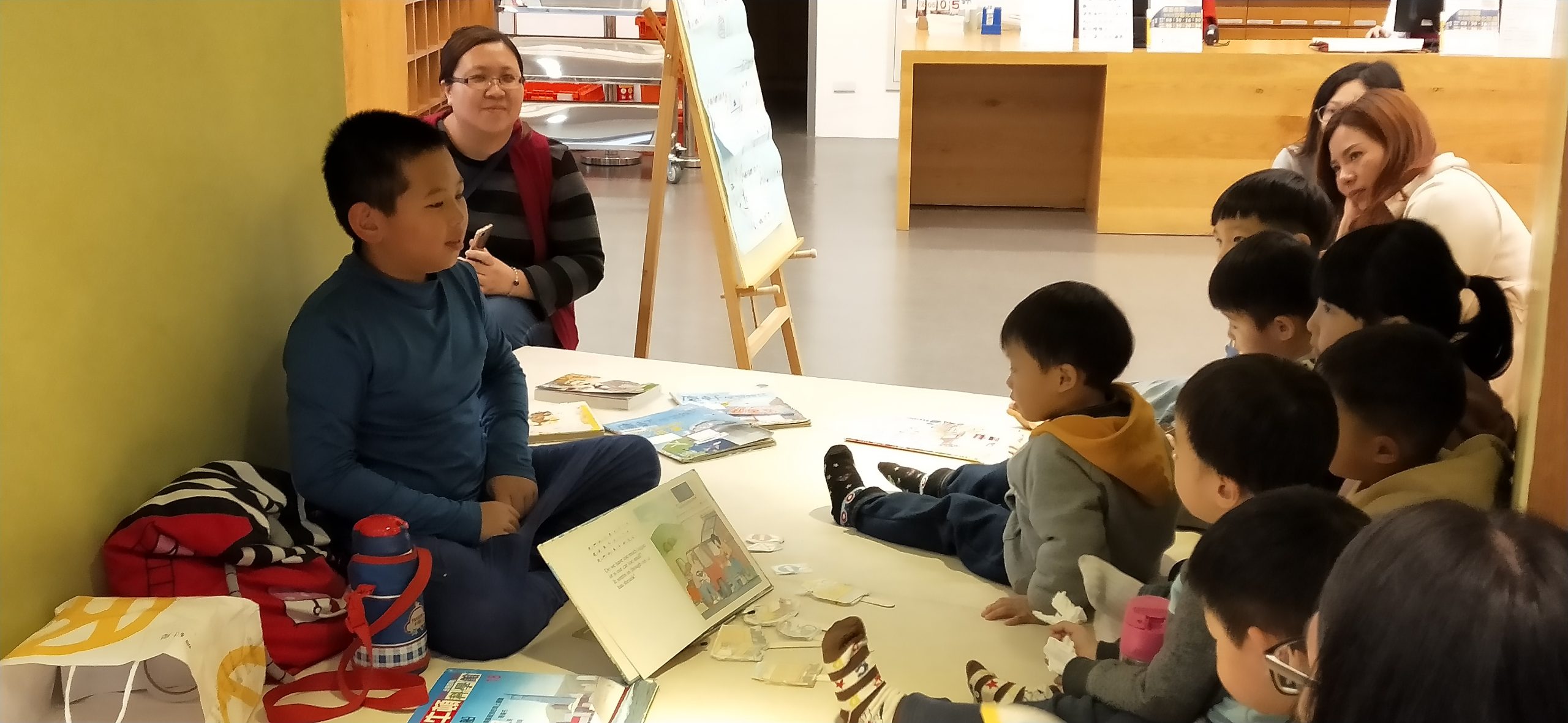 PBL圖書館專案 4️⃣：小孩念書機成果發表